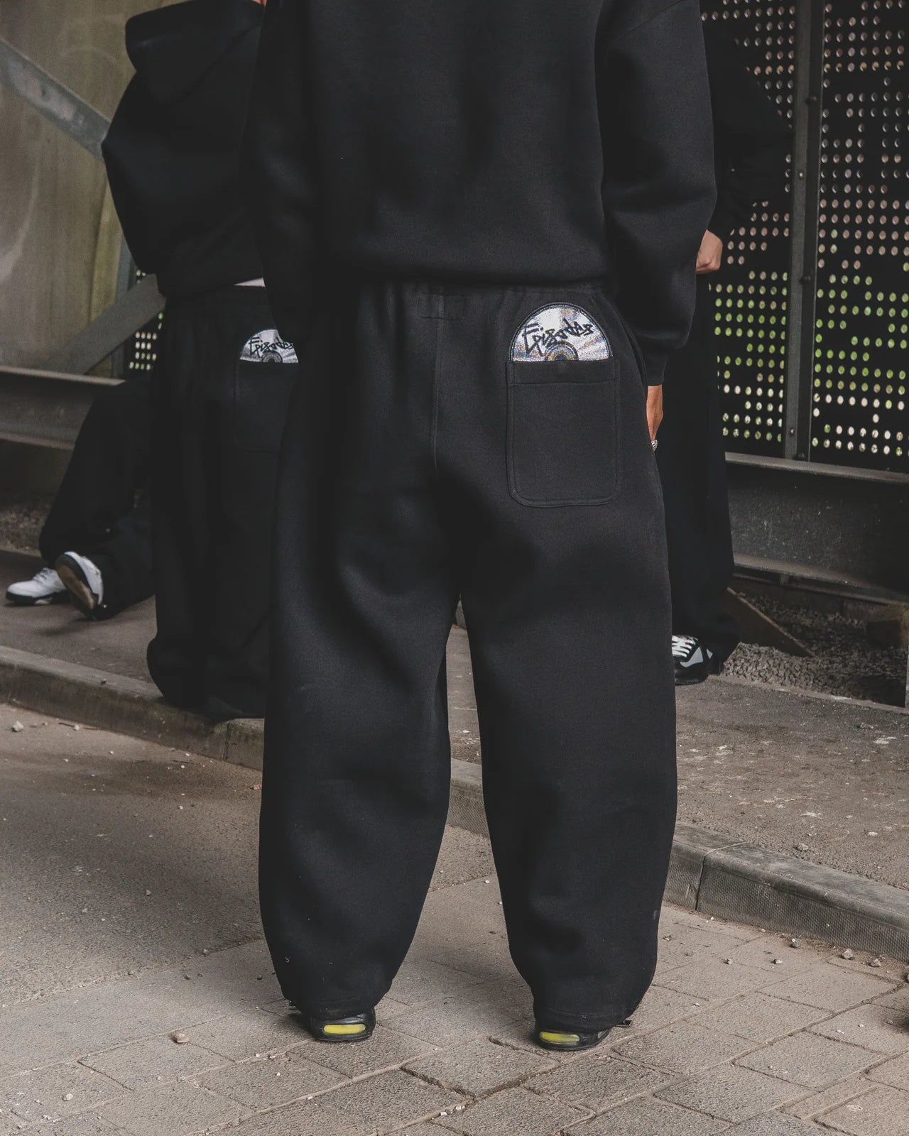 CD LOOSE JOGGERS BLACK [630GSM]