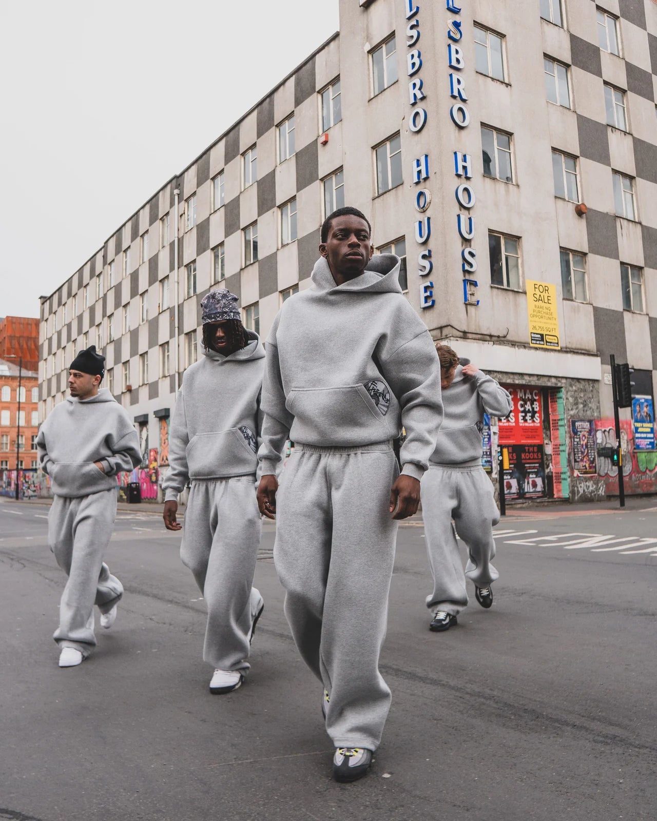 CD FULL TRACKSUIT GREY [630GSM]