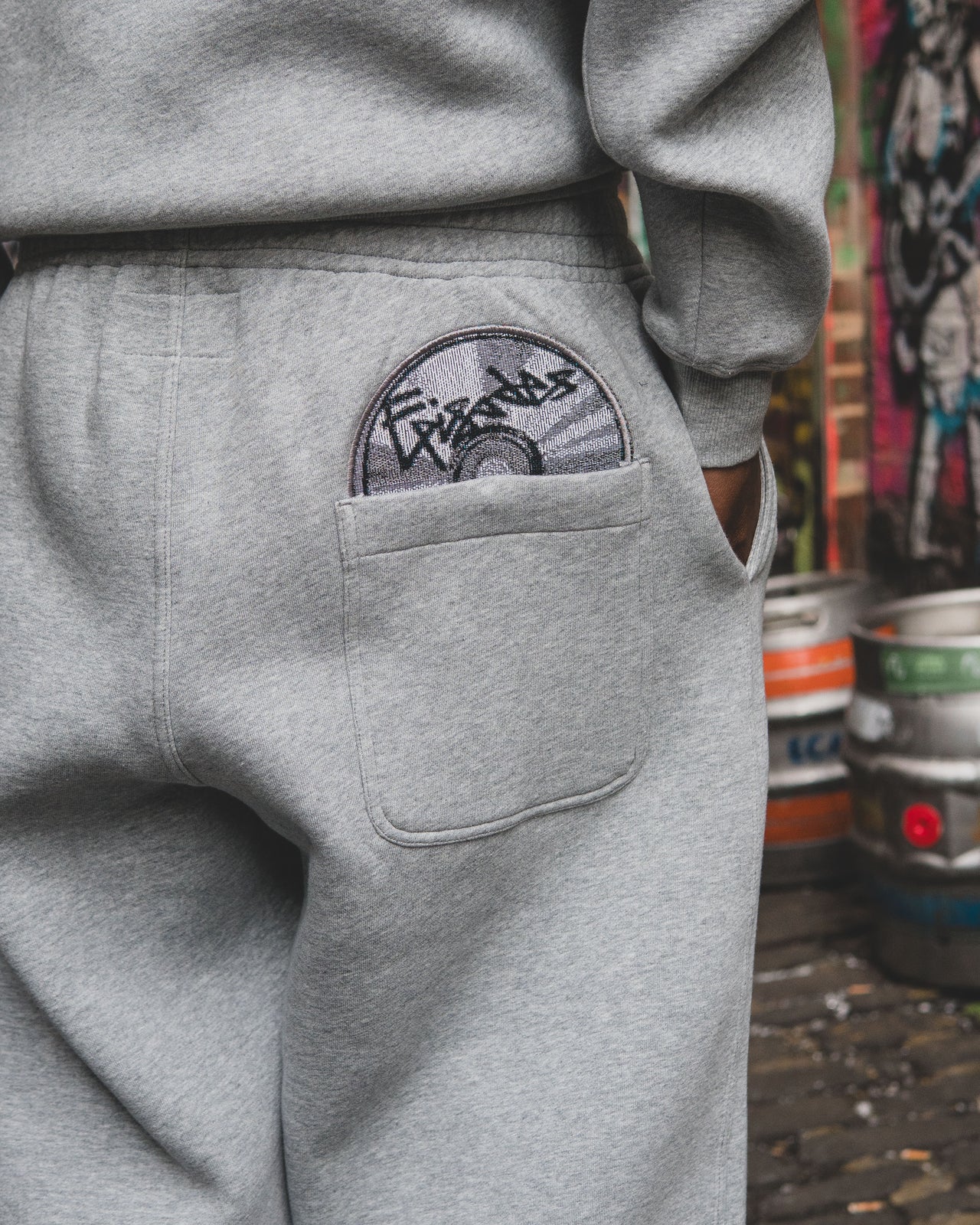 CD LOOSE JOGGERS GREY [630GSM]