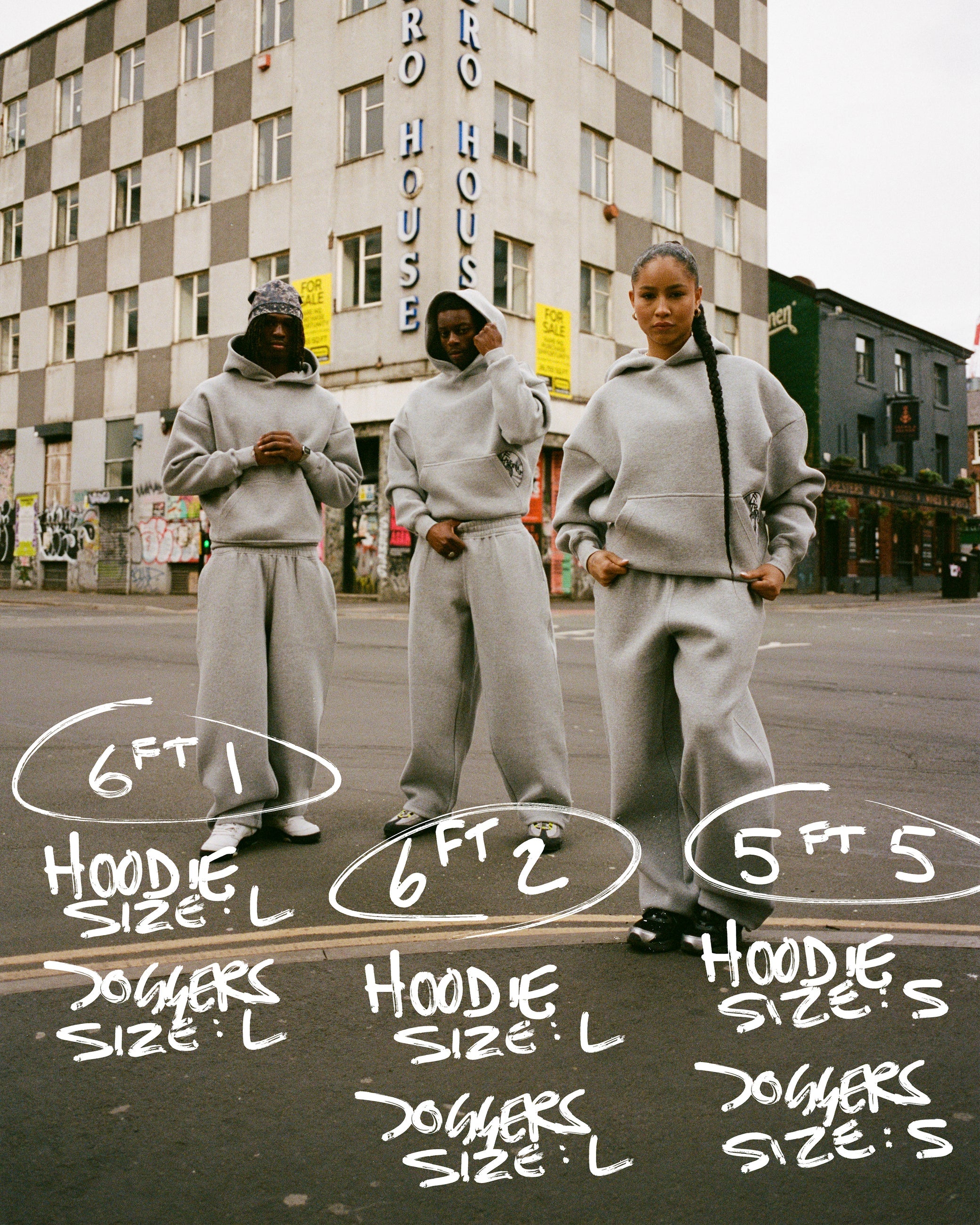 CD FULL TRACKSUIT GREY [630GSM]